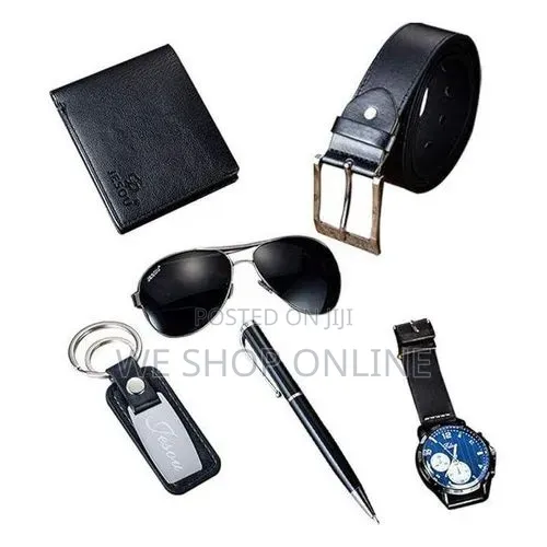 6 in 1 -Hot Fashion Jesou Men's Gift Set Exquisite Packaged