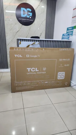 TCL 55" Qd-Miniled Google Tv