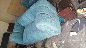 Blue Sofa Set