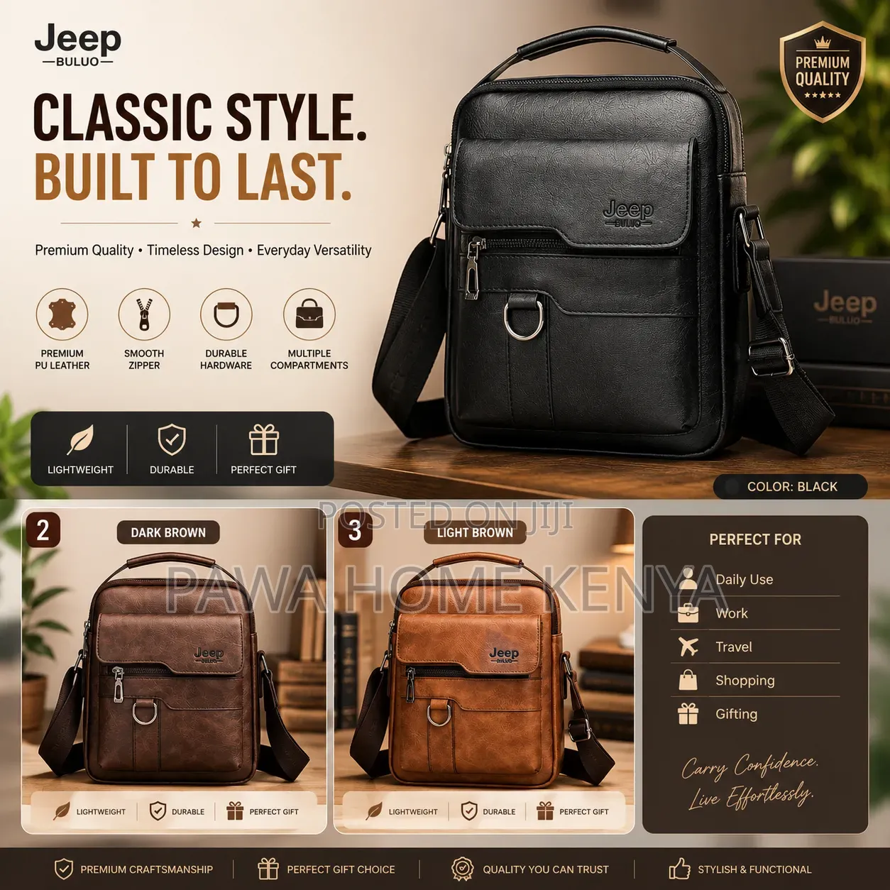 Travel Shoulder Bag