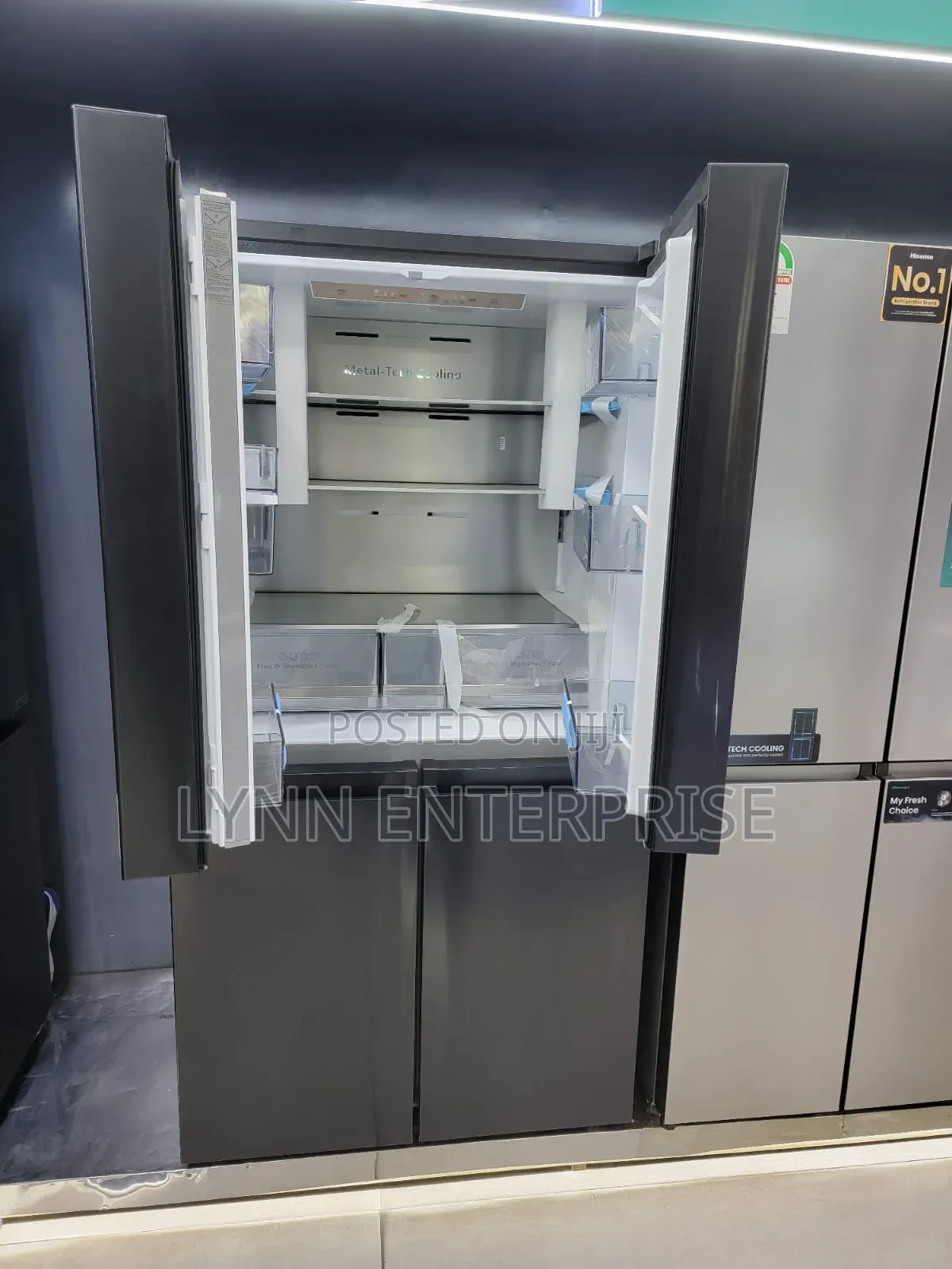 Hisense Refrigerator 579litres 4 Door With Dispenser