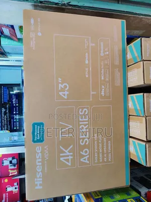 Hisense 43" A6 Series Uhd Smart Tv - Dolbyvision,Game Mode, Wi-Fi