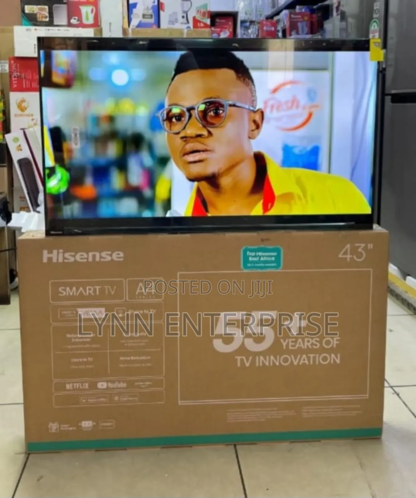 Hisense 32 Smart Frameless FHD (A4 Series