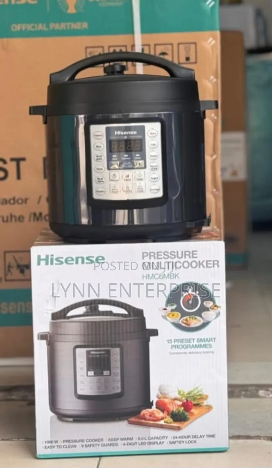 Hisense Pressure Cooker 1000w 6litres