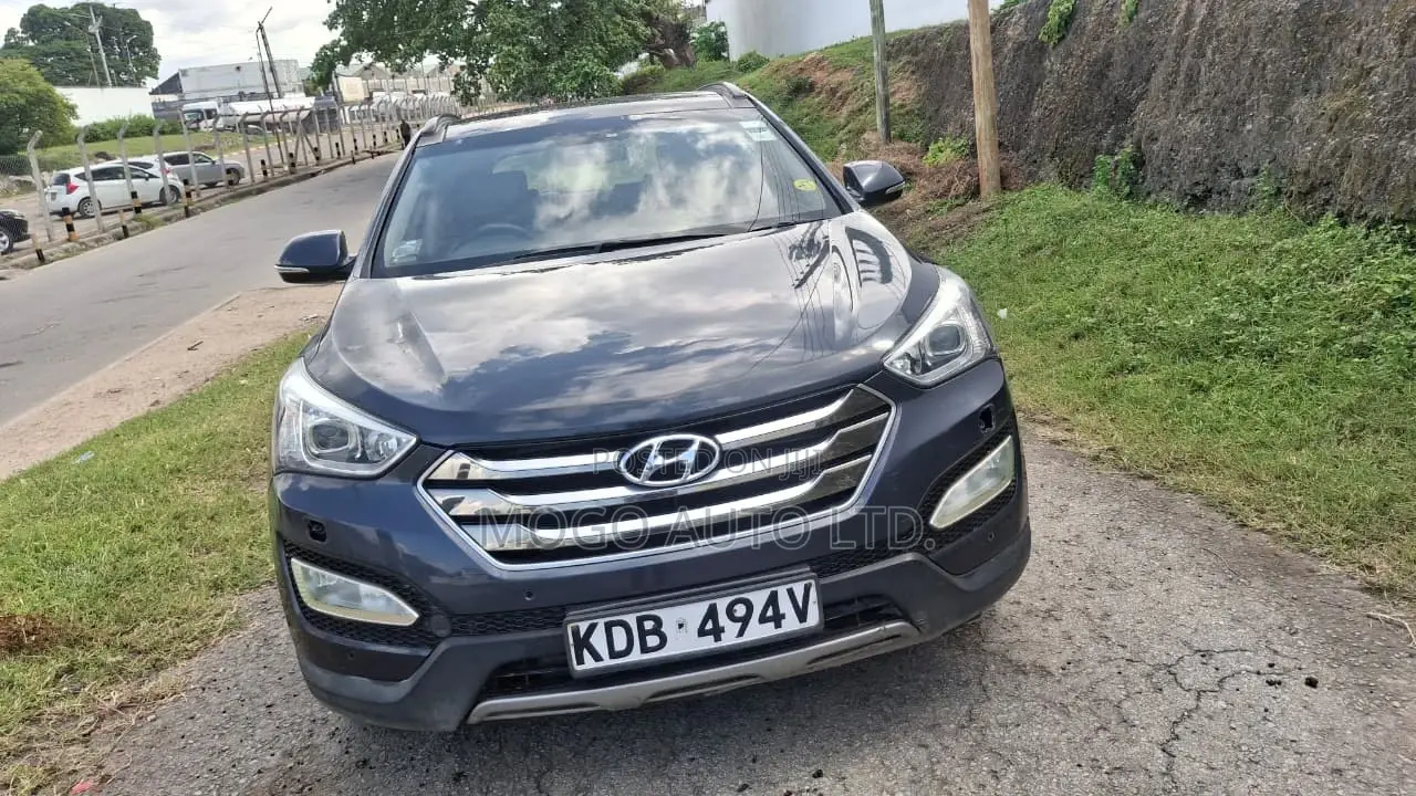 Hyundai Santa Fe 2014 Blue