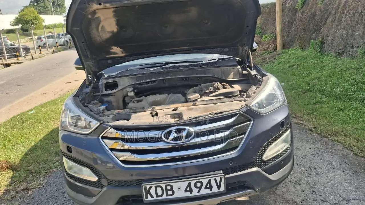 Hyundai Santa Fe 2014 Blue