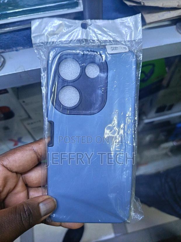 Silicone Phone Case for an Infinix Smart 8 in Blue