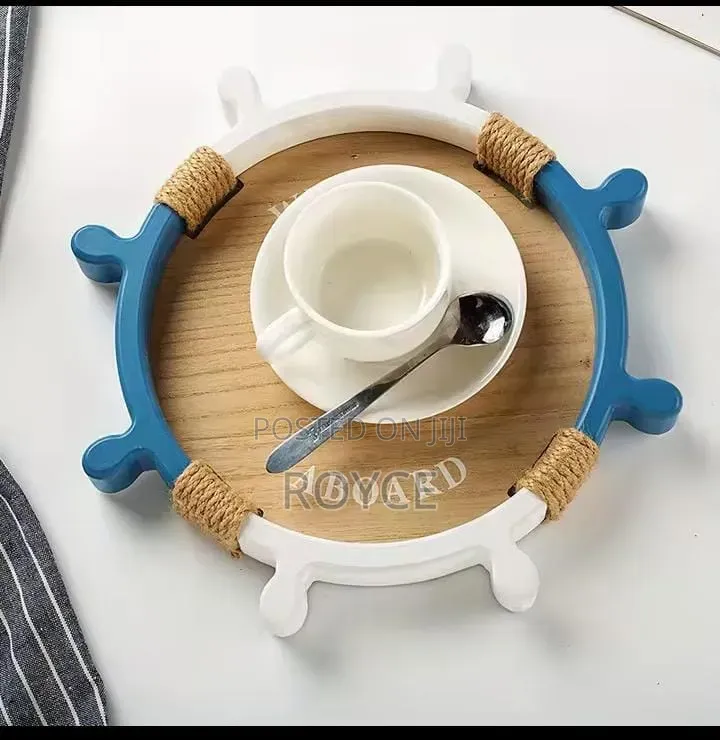 2 in 1 Decorative Sailor Themed Tray