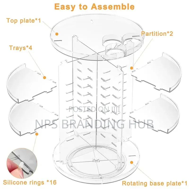Women's Rotating Makeup Organizer Cn