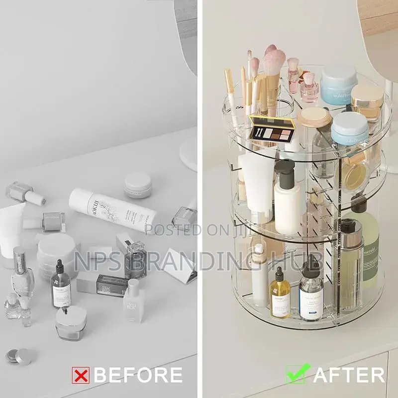 Women's Rotating Makeup Organizer Cn