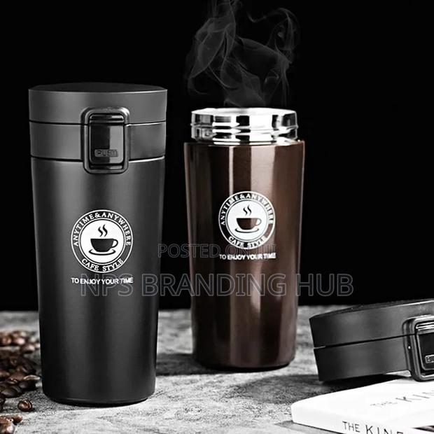 380ml Thermos Coffee Cup/ Mug Double Layer Stainless Steel Vacuum Cn - thumbnail 3