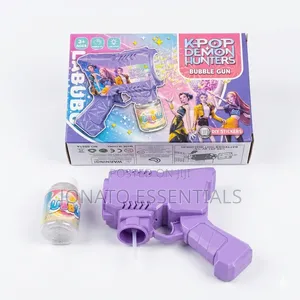 Automatic Bubble Gun Toy Kids Electric Bubble Blaster Machine