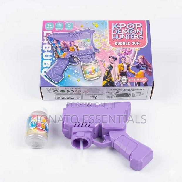 Automatic Bubble Gun Toy Kids Electric Bubble Blaster Machine - thumbnail 2