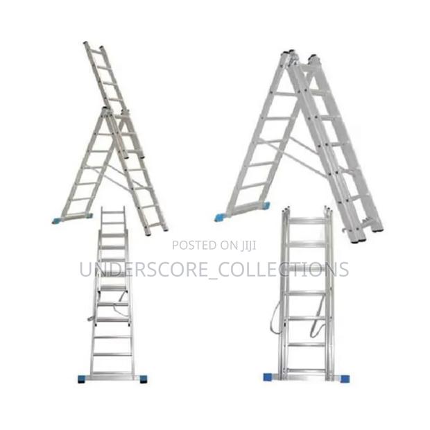 Ladder 3x14 Steps Industrial Max Height 1010cm - main view