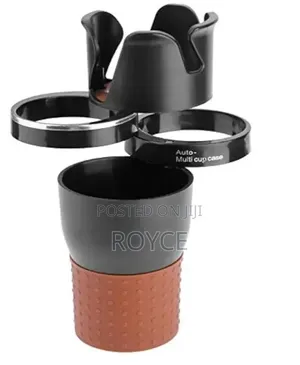 Adjustable 5 In1 Multifunction Rotating Car Cup Holder