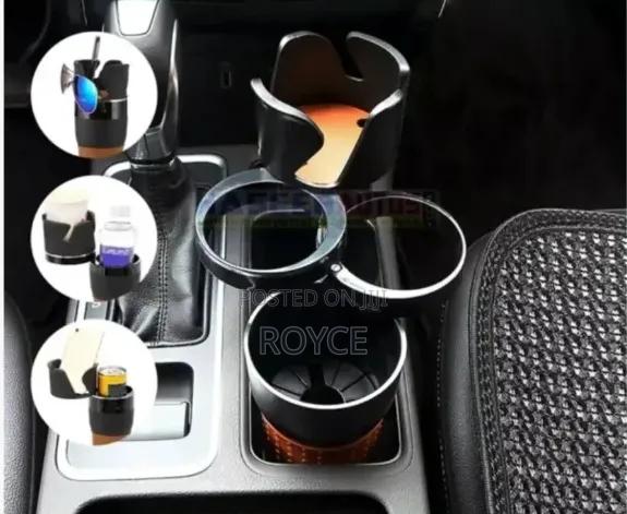 Adjustable 5 In1 Multifunction Rotating Car Cup Holder