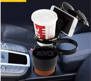 Adjustable 5 In1 Multifunction Rotating Car Cup Holder
