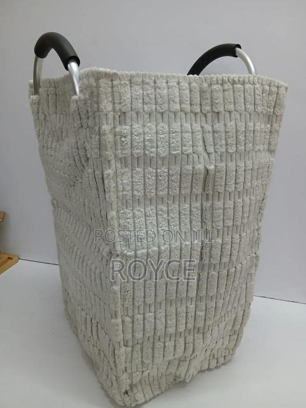 Velvet Coudry Laundry Basket - thumbnail 2