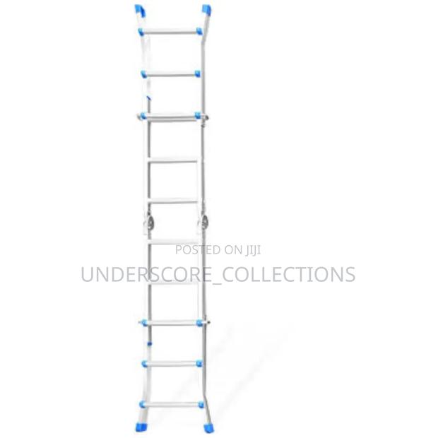 Ladder 4x4 Steps Industrial Max Height 286cm - thumbnail 2