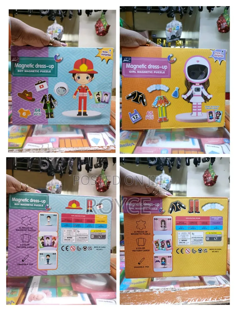 Magnetic Dress Up Toy Set