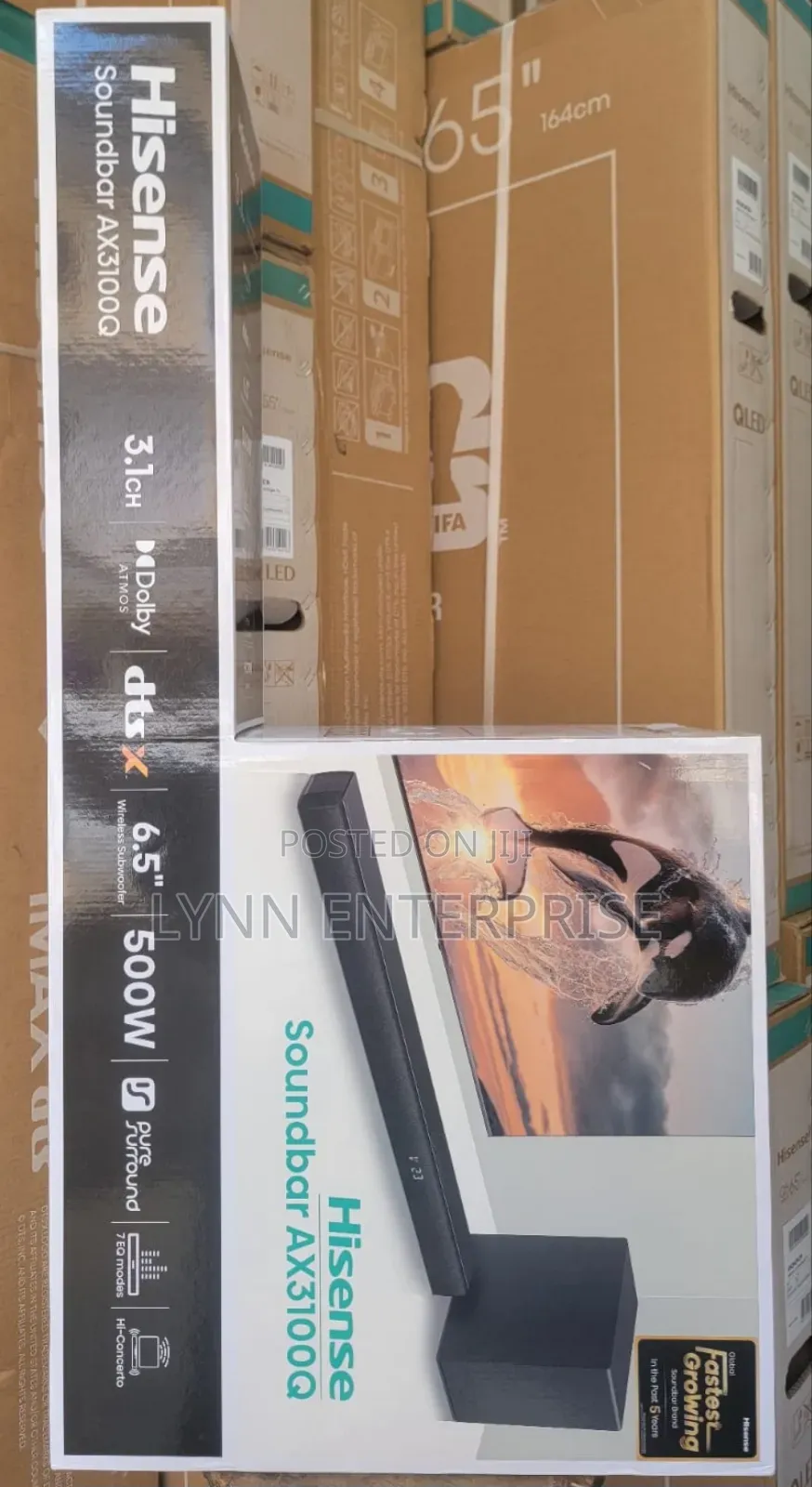 Hisense Soundbar 500 Watts With Dolby Atmosphere