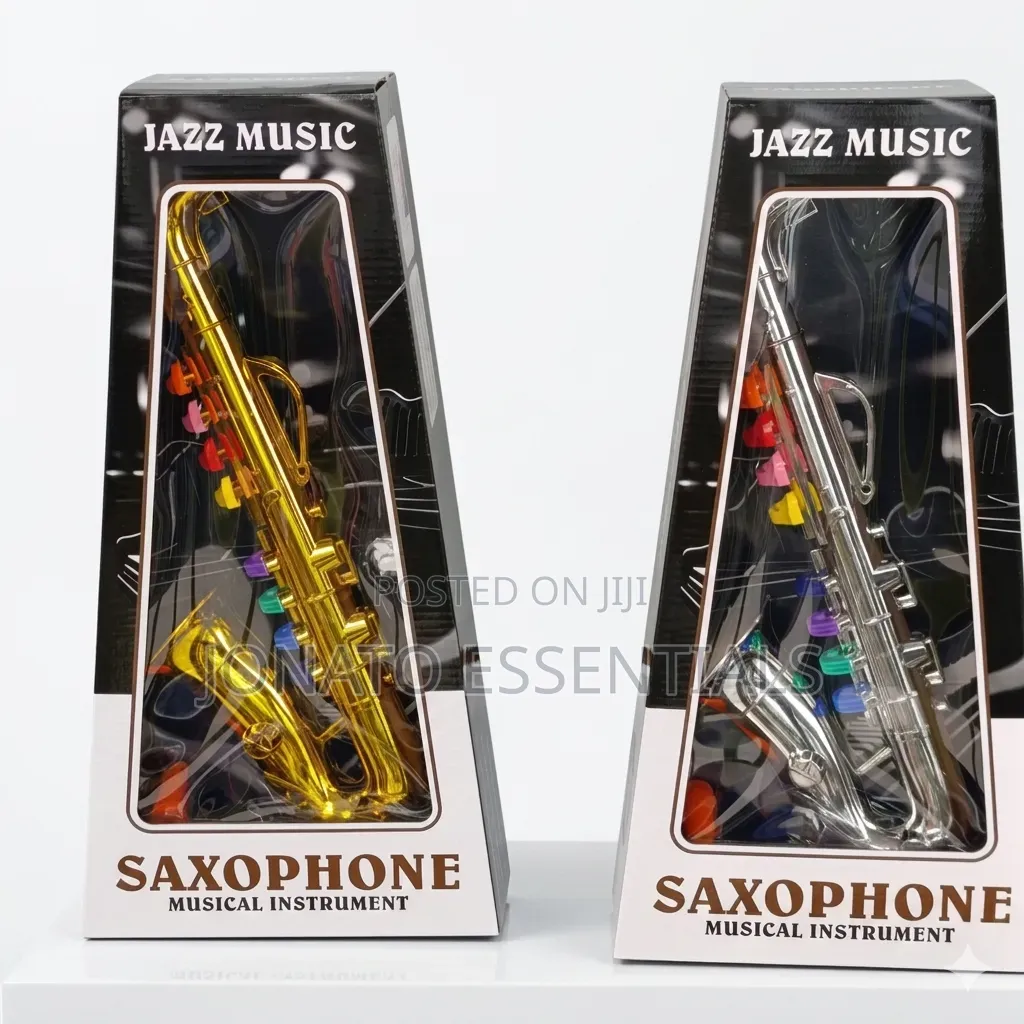 Kids Toy Saxophone Musical Instrument With Colored Keys