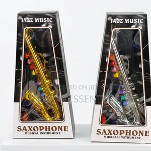 Kids Toy Saxophone Musical Instrument With Colored Keys