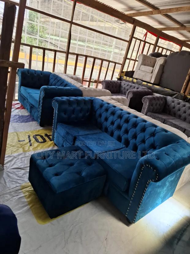 Wellmade 5-Seater Modern Chester Sofas Offers