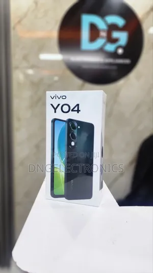 New Vivo Y04 64 GB Black