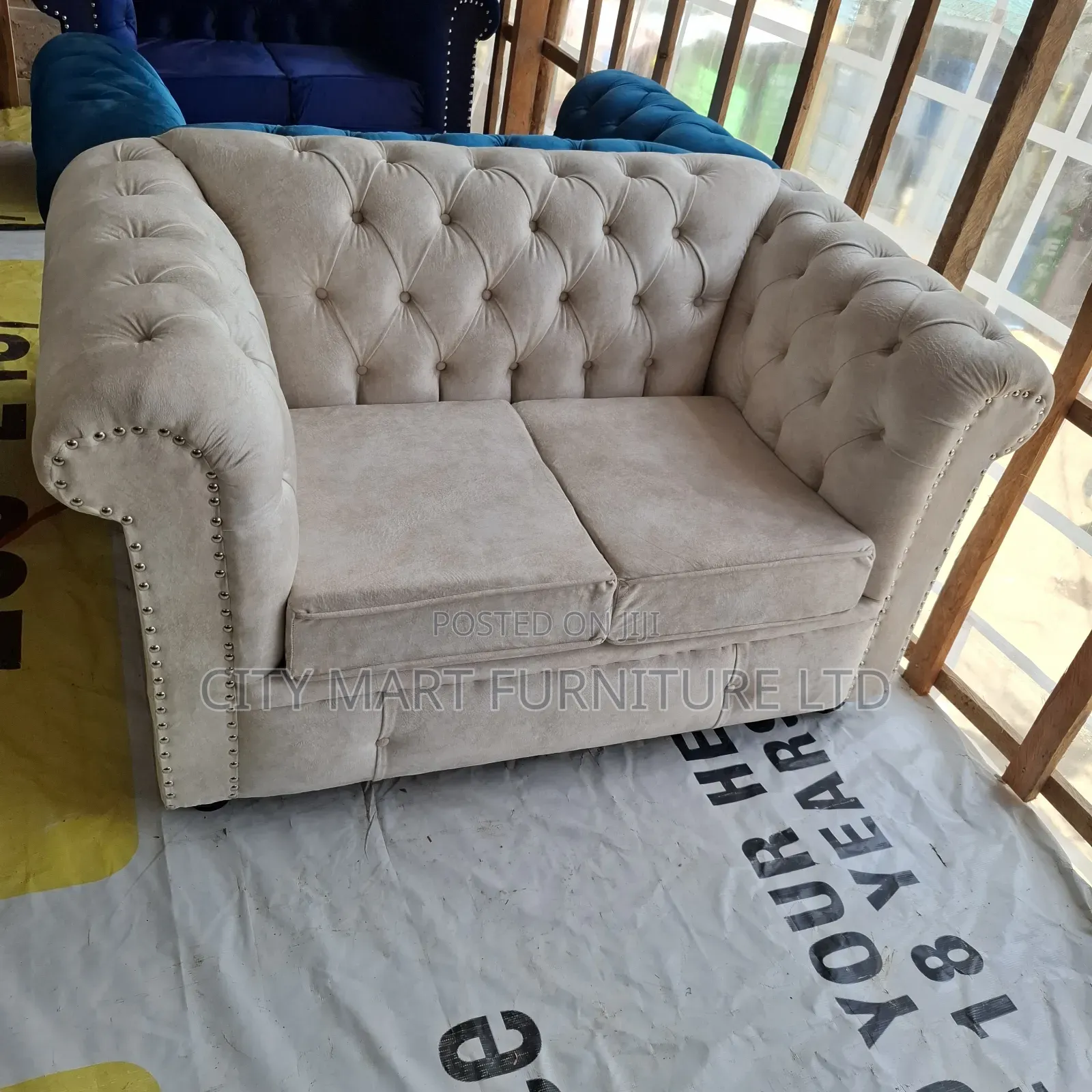 Roomy 2-Seater Modern Chester Sofas Offers
