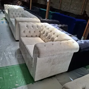 Velveted 2-Seater Modern Chester Sofas Offers