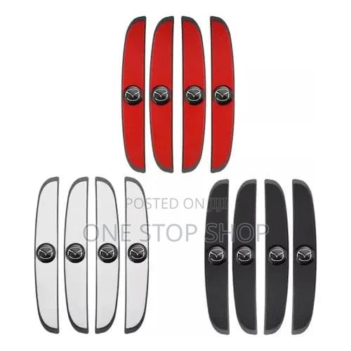 4pc Mazda Door Anti Collision Stripsprotect Scratch From Minor Impact