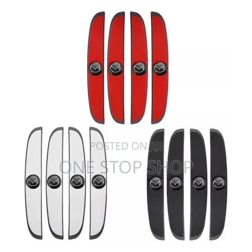 4pc Mazda Door Anti Collision Stripsprotect Scratch From Minor Impact