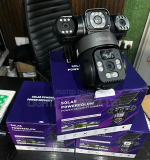 360° Smart Solar Powered Cctv Camera.