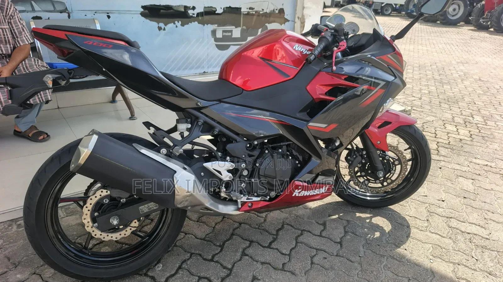 New Kawasaki Ninja 400 2023 Red