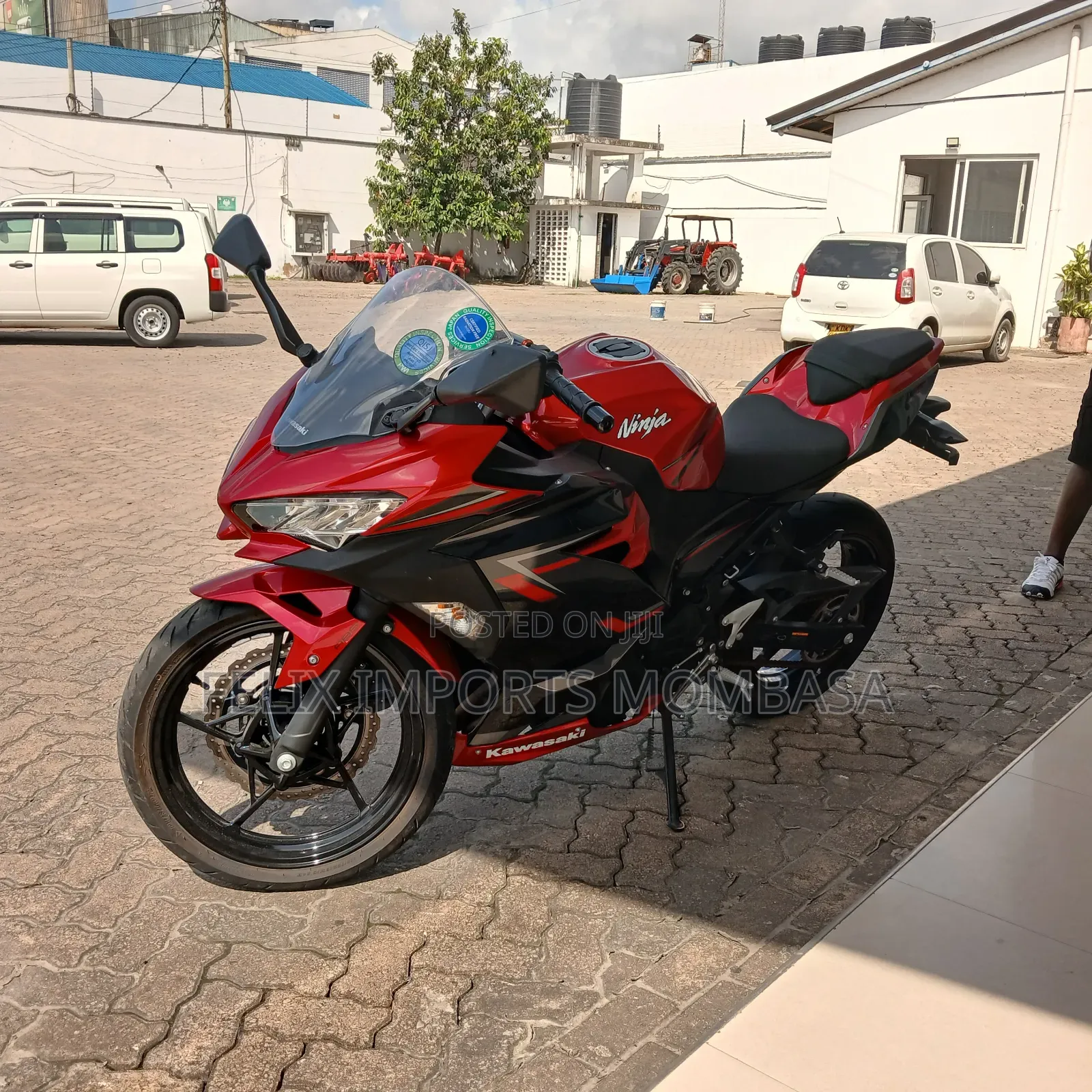 New Kawasaki Ninja 400 2023 Red