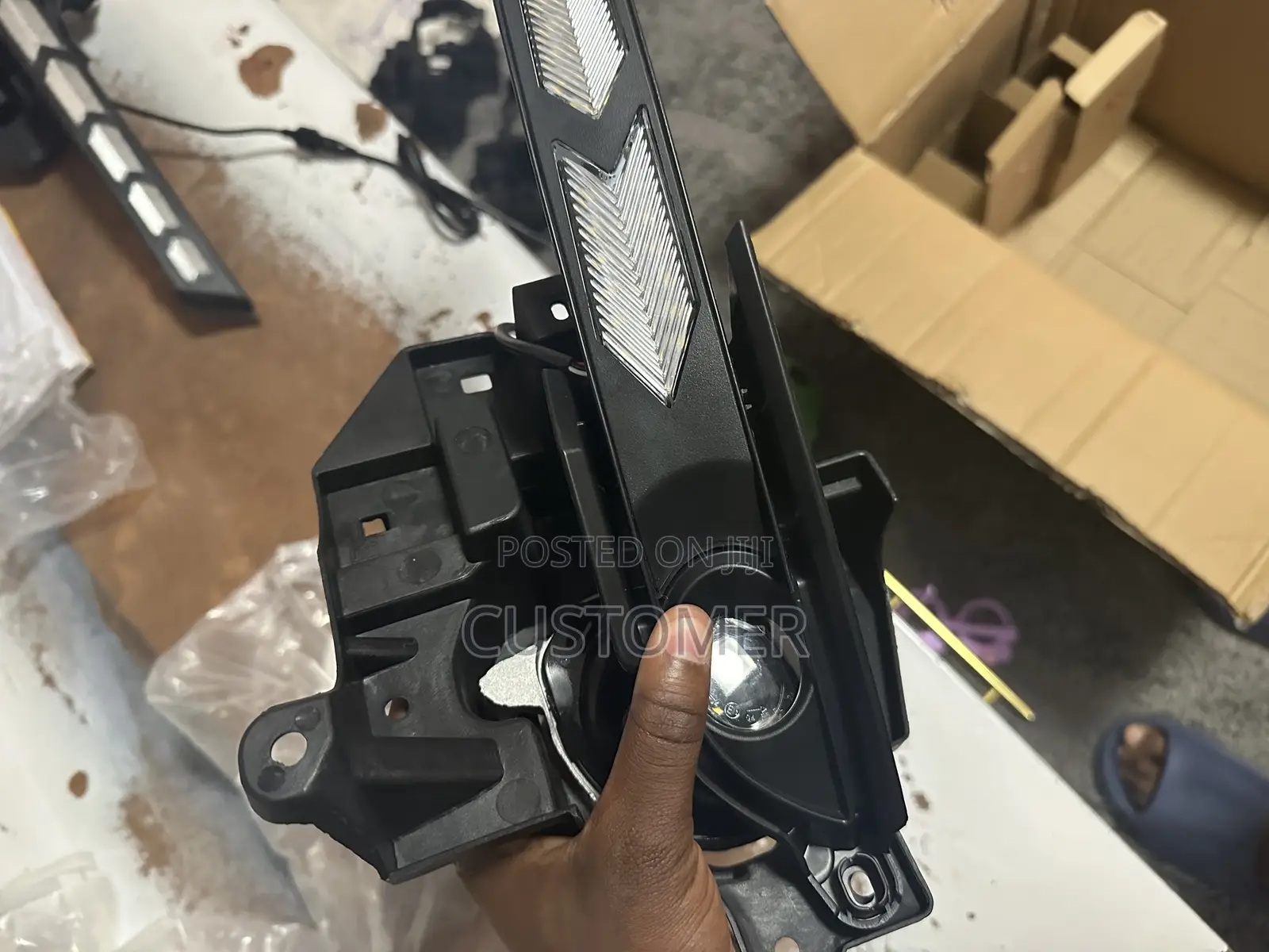 Mazda Cx5/ Cx8 2017 Foglight With Aftermarket Foglight Cover