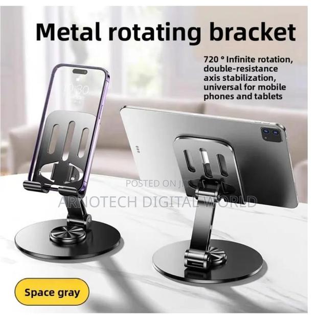 Adjustable Universal Desktop Phone/Tablet Holder - thumbnail 3