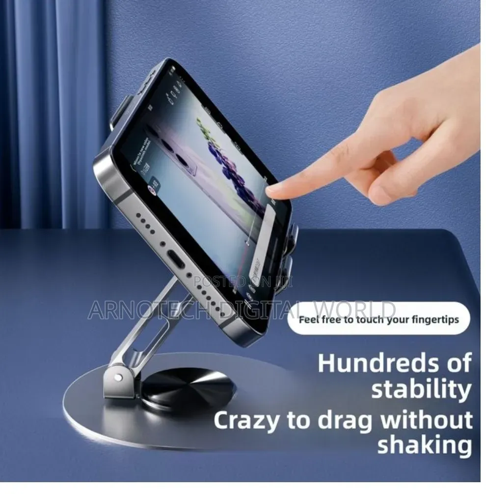 Adjustable Universal Desktop Phone/Tablet Holder