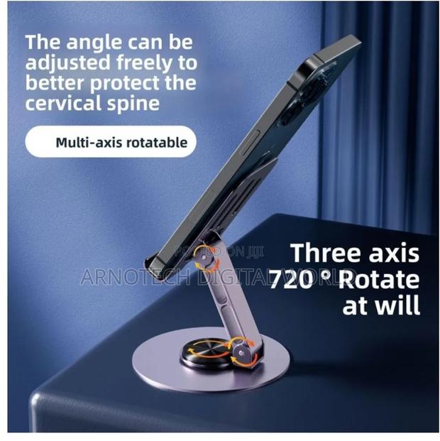 Adjustable Universal Desktop Phone/Tablet Holder - thumbnail 5