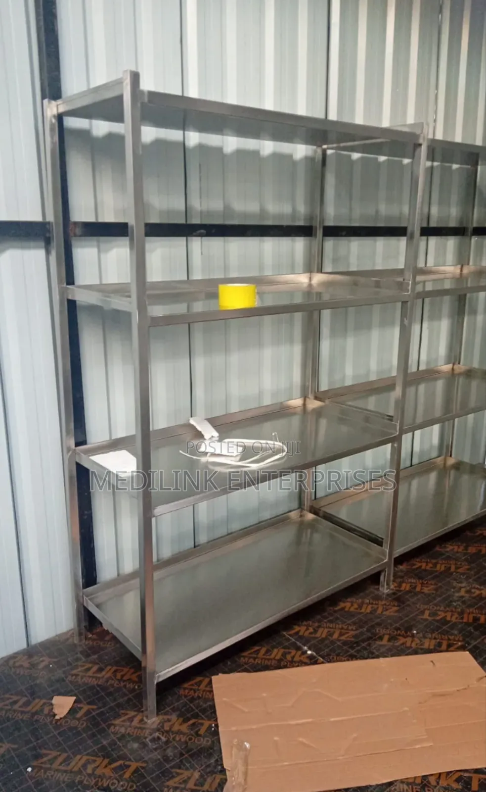 Modern Stainless Steel Dry Storage Rack