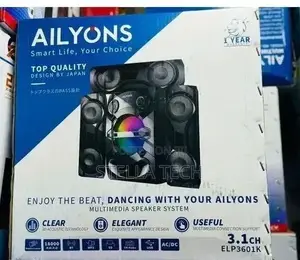 Ailyons 3.1ch Subwoofer Home Theatre Multi Media Bluetooth Speaker