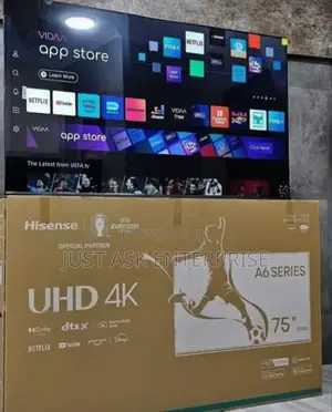 Uhd - A6 Series Hisense 75" Smart Vidaa Os Frameless Tv