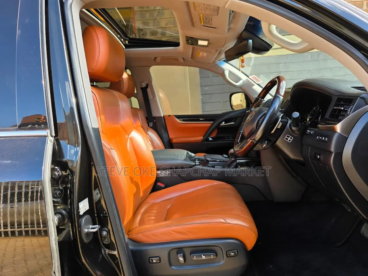 Lexus LX 570 AWD 2015 Black