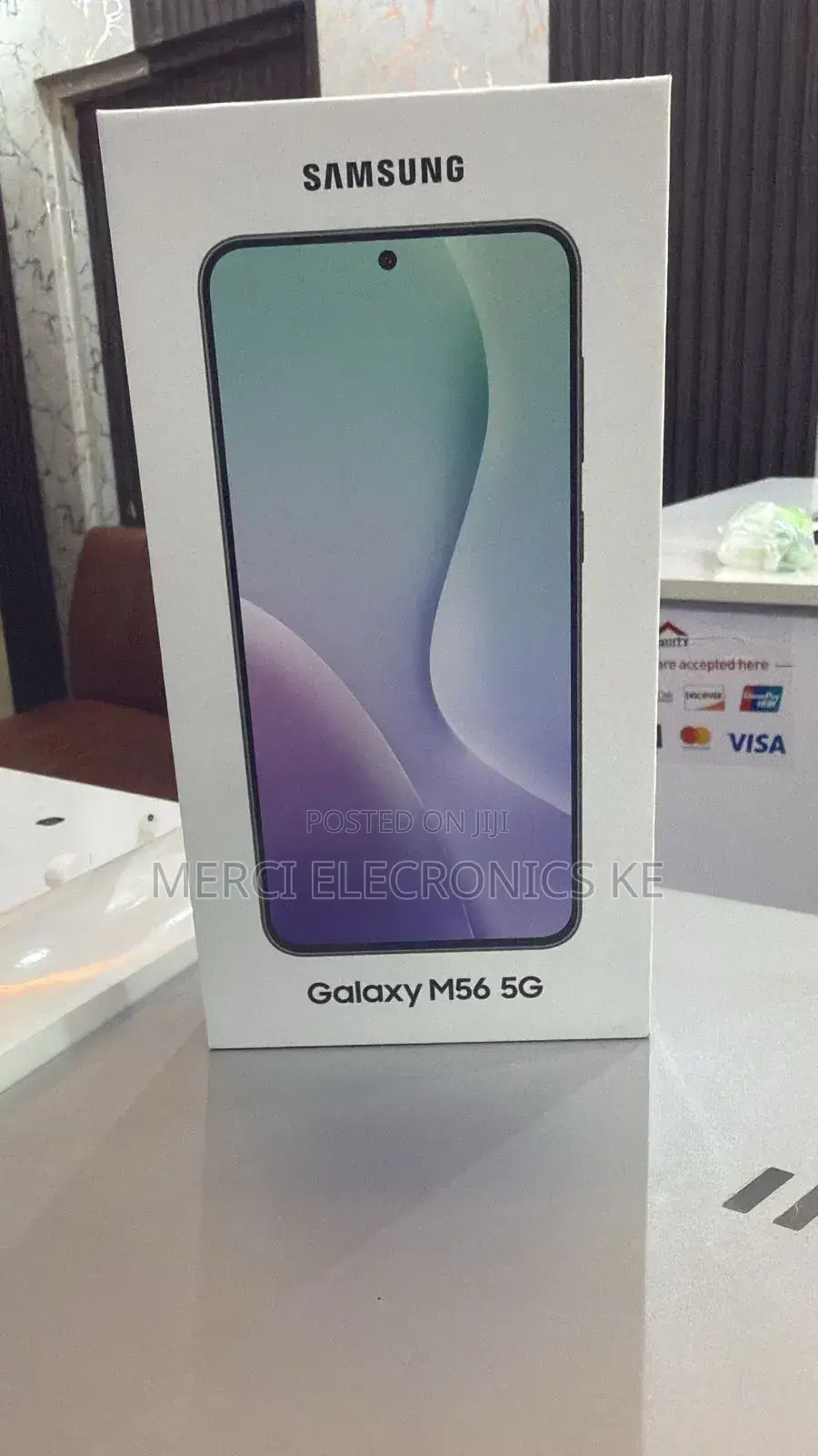 New Samsung Galaxy M56 5G 256 GB Blue
