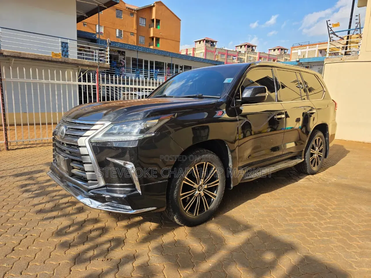 Lexus LX 570 AWD 2015 Black