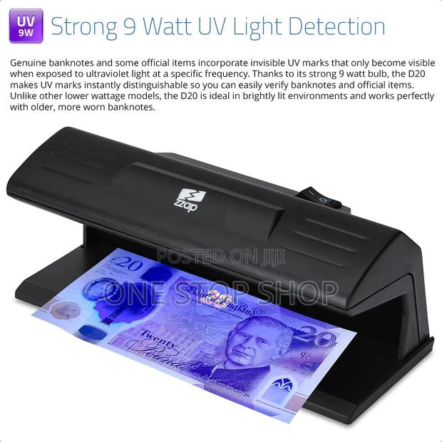 Counterto Device Money Detector Reveals Hidden Security Featur On Note - thumbnail 2