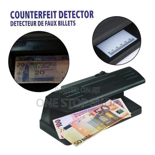 Counterto Device Money Detector Reveals Hidden Security Featur On Note