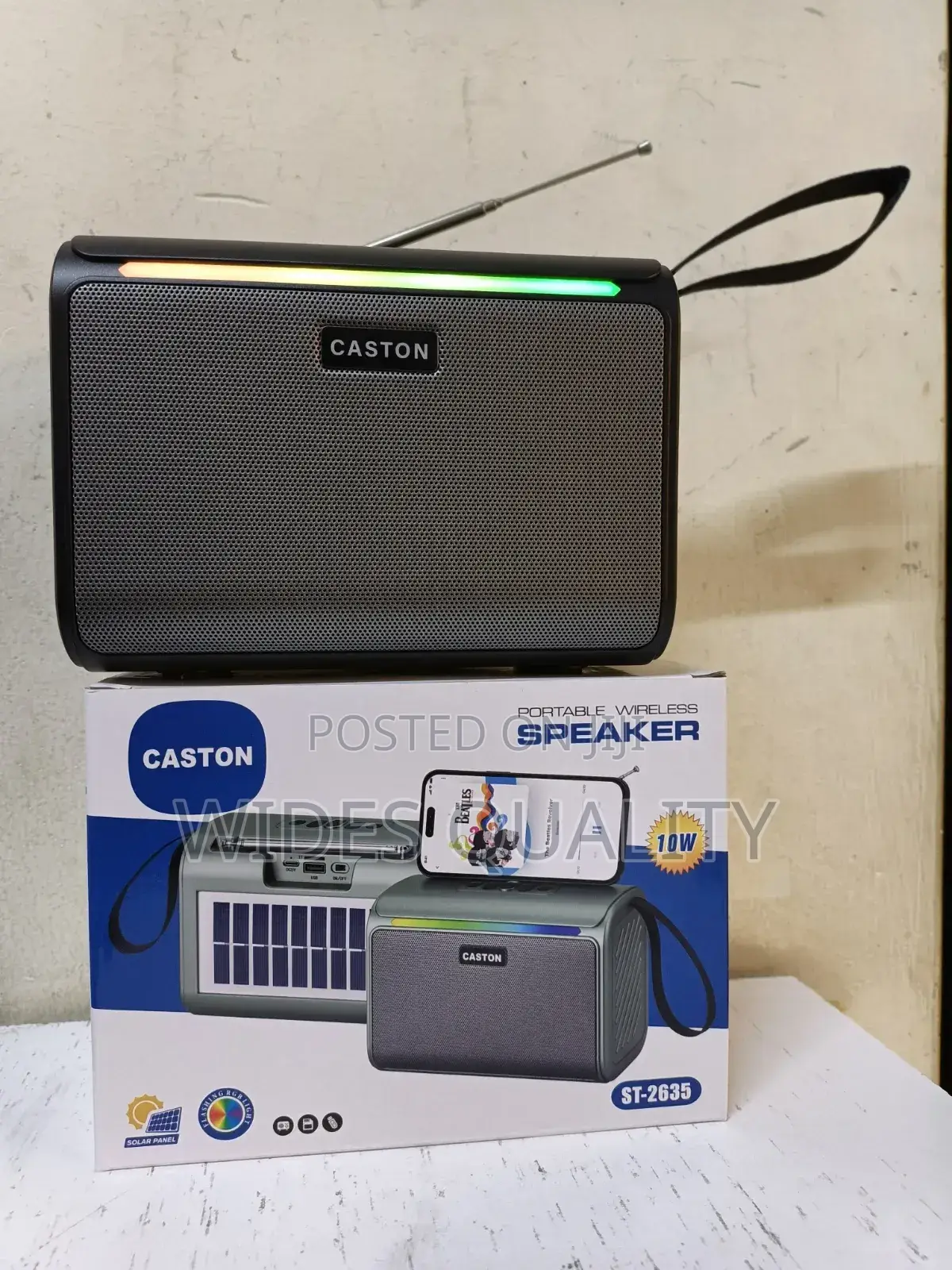 Caston Portable Wireless Speaker and Radio System.