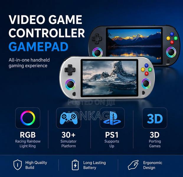 Handheld Gaming Console 5 Inch Ips Screen Portable Pocket Video Player